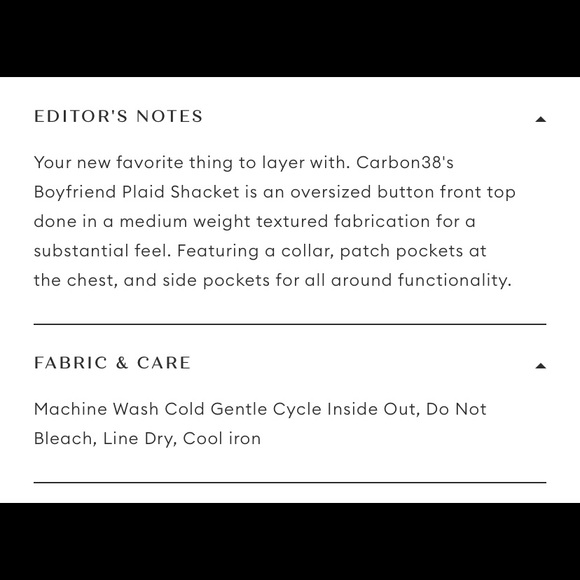 CARBON38 Boyfriend Plaid Shacket - Picture 6 of 12